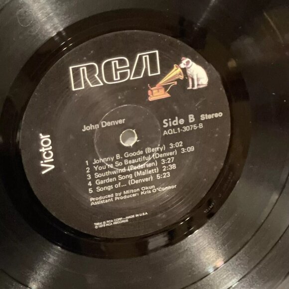 John Denver John Denver (Vinyl, 1979) RCA Victor AQL1-3075 Good+ LP Record Album - Picture 9 of 11